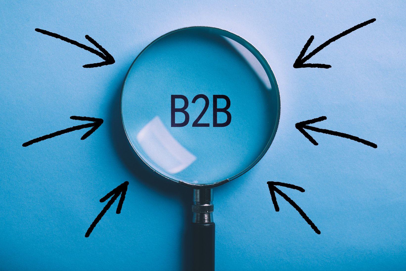 B2B Concept For Business