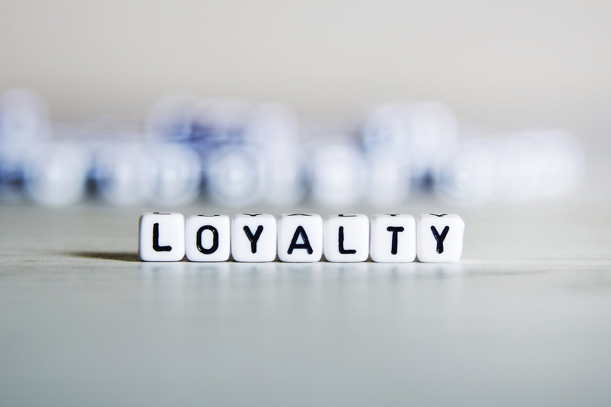 Loyalty word concept